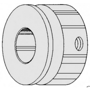 Motor Pulley "U" Groove 1/2" Bore